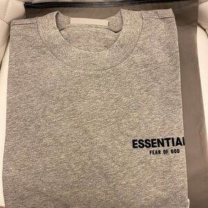 Fear of God Men Essential Dark Oatmeal T-Shirts NWT all sizes available